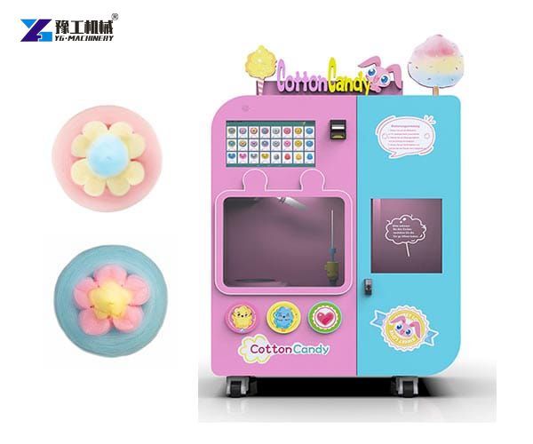 Automatic Candy Floss Machine | Cotton Candy Vending Machine